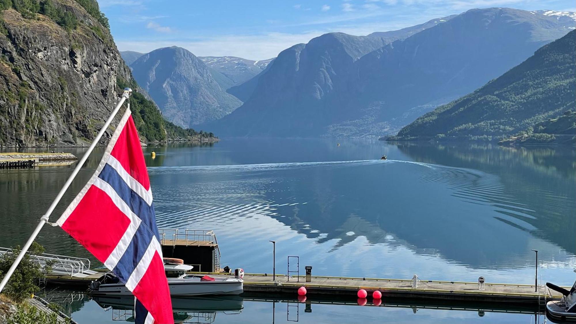 Svingen Guesthouse - Panoramic Fjord Views In Flam Exterior photo